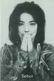 Bjork (Debut) Music Postcard Pósters Bjork (Debut) Music Postcard Pósters