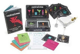 Cocktail Smarts Question & Answer Cards Game Tin Case Playing Cards