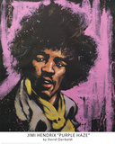 Purple Haze, Jimi Hendrix, Rhythm and Hue Photographie par David Garibaldi