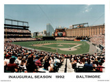 Ira Rosen Baltimore Orioles Camden Yards Inaugural Season 1992 Sport Poster Print Print