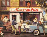 Sarah Jenkins (Sarah's BBQ) Art Poster Print Posters