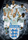 England F.A Stars 3-D Lenticular Sports Poster Print Prints