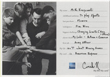 Mike Krzyzewski POSTCARD Coach K Duke American Express Póster Mike Krzyzewski POSTCARD Coach K Duke American Express Póster