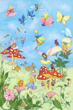 Elves & Fairies (Fantasy Scene) Art Poster Print Prints