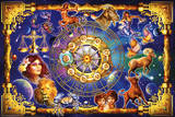 Zodiac (Chart) Art Poster Print Prints