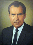 Richard Nixon - Portrait, 1969 Lithograph, Art Poster Print Posters Richard Nixon - Portrait, 1969 Lithograph, Art Poster Print Posters