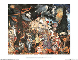 Homage to the Past 100 Famous Subjects in Art Poster Print Pôsteres Homage to the Past 100 Famous Subjects in Art Poster Print Pôsteres