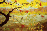 Paul Ranson Apple Tree With Red Fruit Art Print Poster Posters