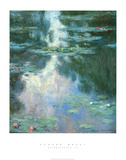 Water Lilies Pond Posters by Claude Monet
