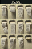 Words On Toilet Paper, Motivational Art Poster Print Prints