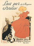 Theophile Steinlen (Lait Pur Sterilise) Art Poster Print Posters