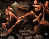 David Garibaldi Urban Jazz Sessions Art Print Poster Posters