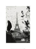 Paris (Eiffel Tower, Birds) Posters