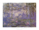 Nympheas Prints by Claude Monet
