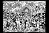 Howard Teman (Rap Party) Art Poster Print Posters by Howard Teman