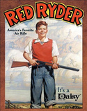 Daisy Red Ryder America's Favorite Air Rifle Tin Sign