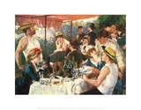 The Luncheon of the Boating Party, c.1881 Prints by Pierre-Auguste Renoir