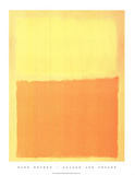 Orange And Yellow Poster von Mark Rothko