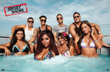 Jersey Shore Group Cast Hot Tub Season 3 TV Poster Print Print