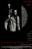 Donnie Brasco Movie (Al Pacino & Johnny Depp, Credits) Poster Print Prints