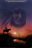 Lone Brave Art Print Poster Prints