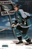 San Jose Sharks Teemu Selanne The Finn Sports Poster Print Photo