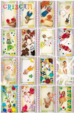 Crib Cam (Baby Collage) Art Poster Print Prints