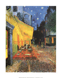 Terrasse de Cafe la Nuit night POSTER Vincent Van Gogh Poster by Vincent van Gogh
