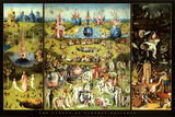 Hieronymus Bosch Garden of Earthly Delights Art Print Poster Prints by Hieronymous Bosch