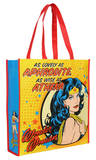 Wonder Woman Aphrodite Athena Large Recycled Shopper Tote Bag
