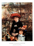 Two Sisters on the Terrace Prints by Pierre-Auguste Renoir