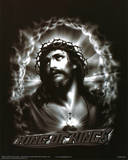King of Kings (Jesus Christ, B&W) Art Poster Print Posters