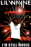 Lil Wayne I'm Still Music White T-Shirt Music Poster Print Prints