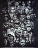 Rap Gods POSTER hip-hop Eminem Biggie Nelly Jay-z 2pac Posters