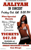 Aaliyah (Budweiser Superfest, Concert) Music Poster Print Masterprint