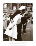 Kissing the War Goodbye (Times Square, New York City,, c.1945) Plakater af Victor Jorgensen