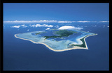 Bora Bora (Island) Art Poster Print Prints