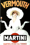 Marcello Dudovich Vermouth Martini and Rossi Art Print Poster Posters