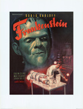 Frankenstein Movie Boris Karloff Poster