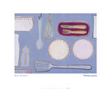 Blue Kitchen Posters by Tiffany Lynch