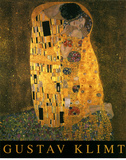 Gustav Klimt (The Kiss) Art Poster Print Poster