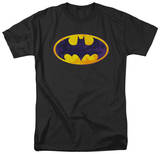 Batman - BM Neon Distress logo T-shirts