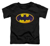 Toddler: Batman - BM Neon Distress logo T-Shirt