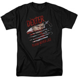 Dexter - Blood Never Lies T-shirts