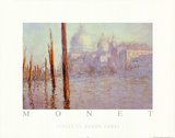 Claude Monet Venise Le Grand Canal Art Print Poster Posters