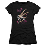 Juniors: Bettie Page - Bottoms Up T-Shirt