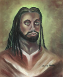 Rasta Jesus Christ Rastafarian Art Print POSTER high Prints