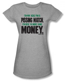Juniors: Storage Wars - Here to Make Money T-Shirt