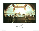 Salvador Dali The Last Supper Art Print Poster Posters