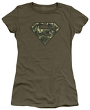 Juniors: Superman - Super Camo T-Shirt